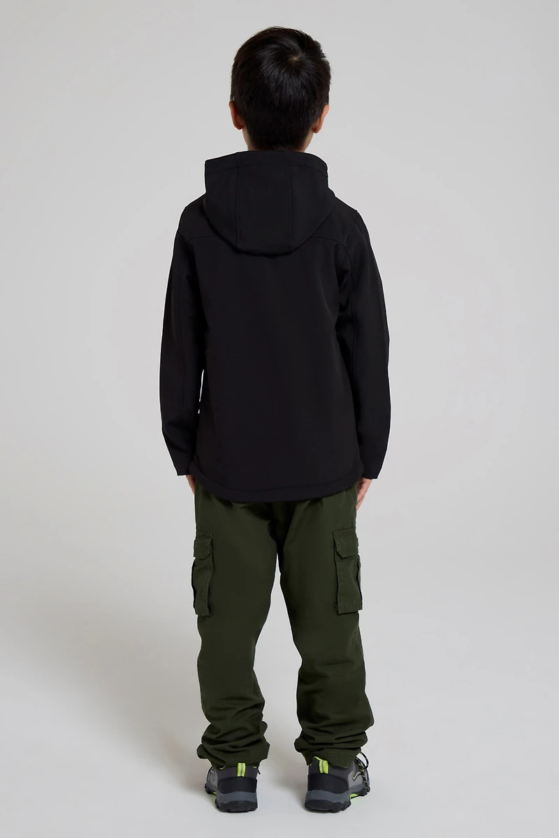 Exodus Kids Water Resistant Softshell Jacket