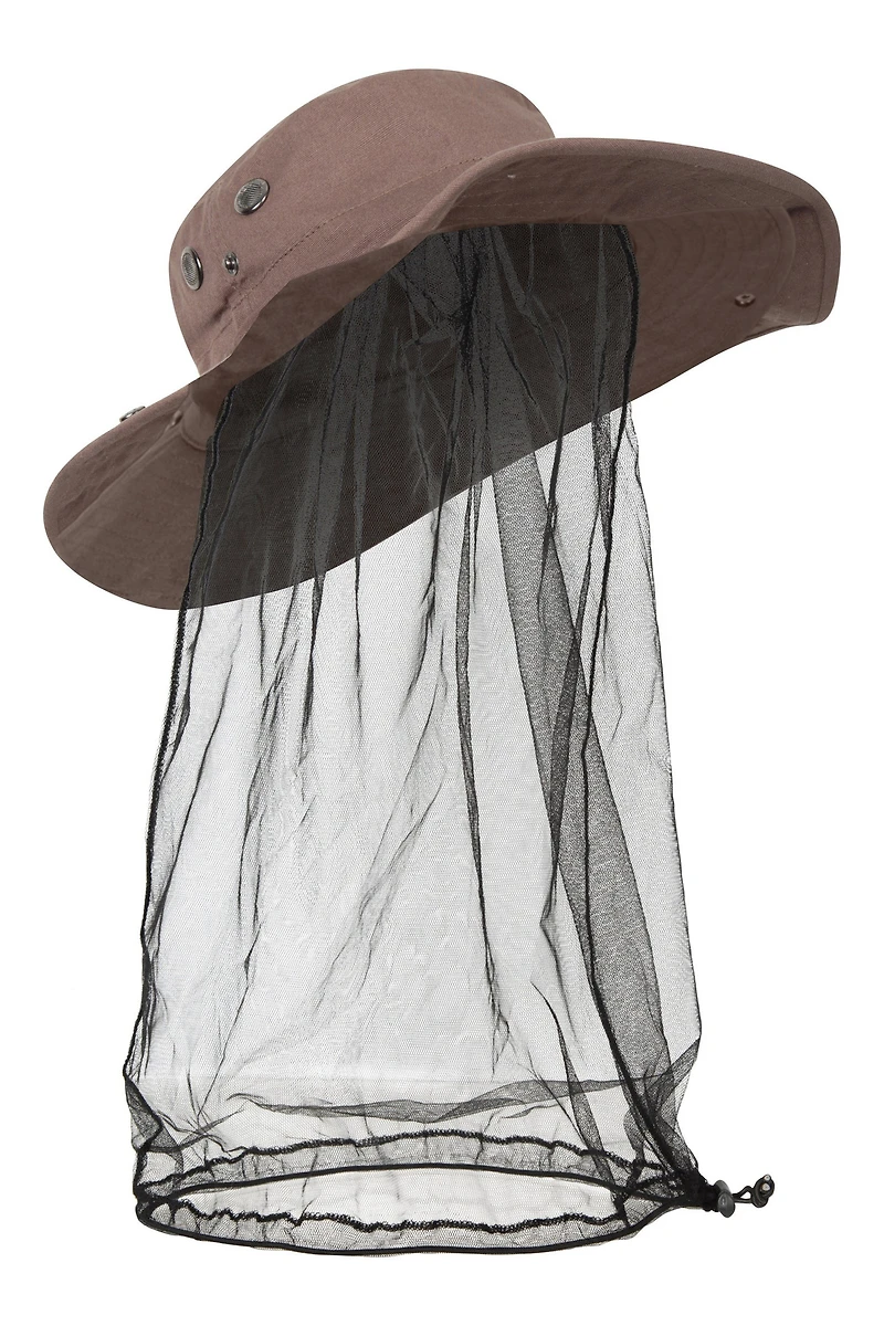 Australian Brim Hat with Head Net