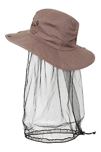 Australian Brim Hat with Head Net