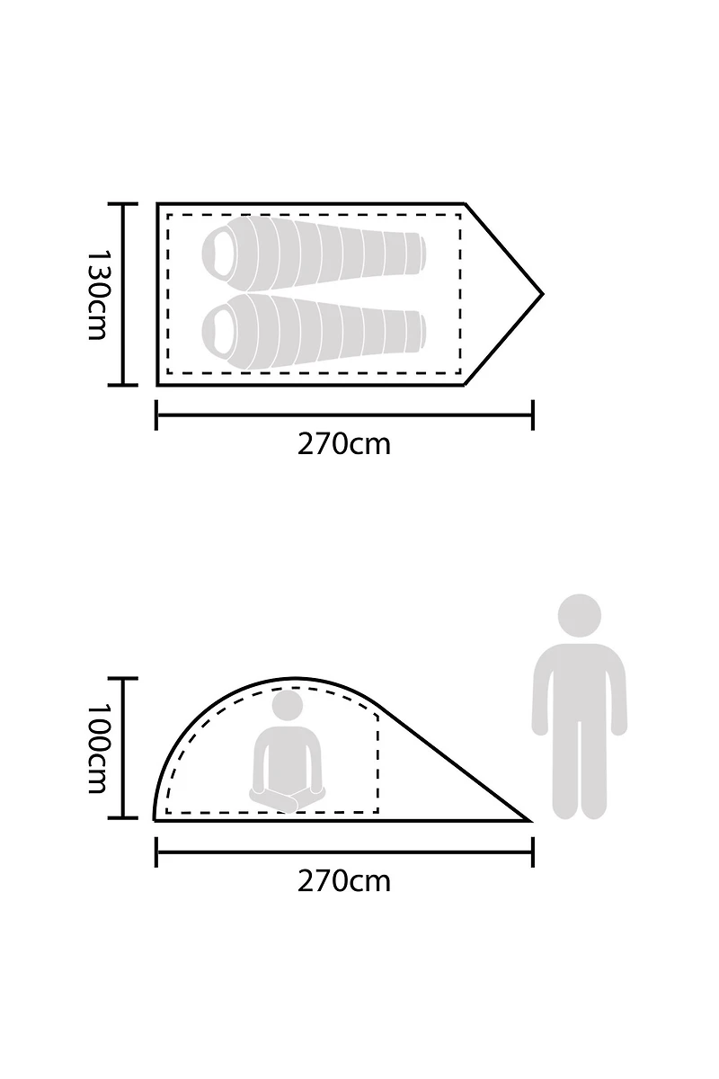 Festival Dome 2 Man Tent