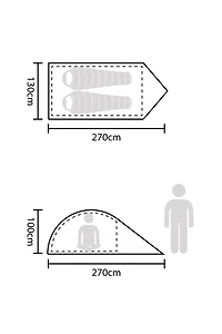 Festival Dome 2 Man Tent