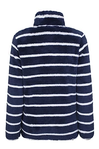 Nessy Stripe Womens Fleece
