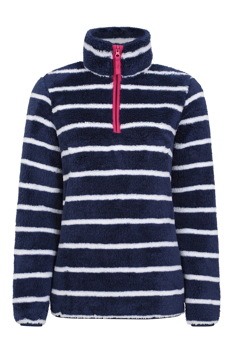 Nessy Stripe Womens Fleece