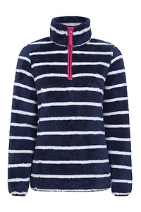 Nessy Stripe Womens Fleece