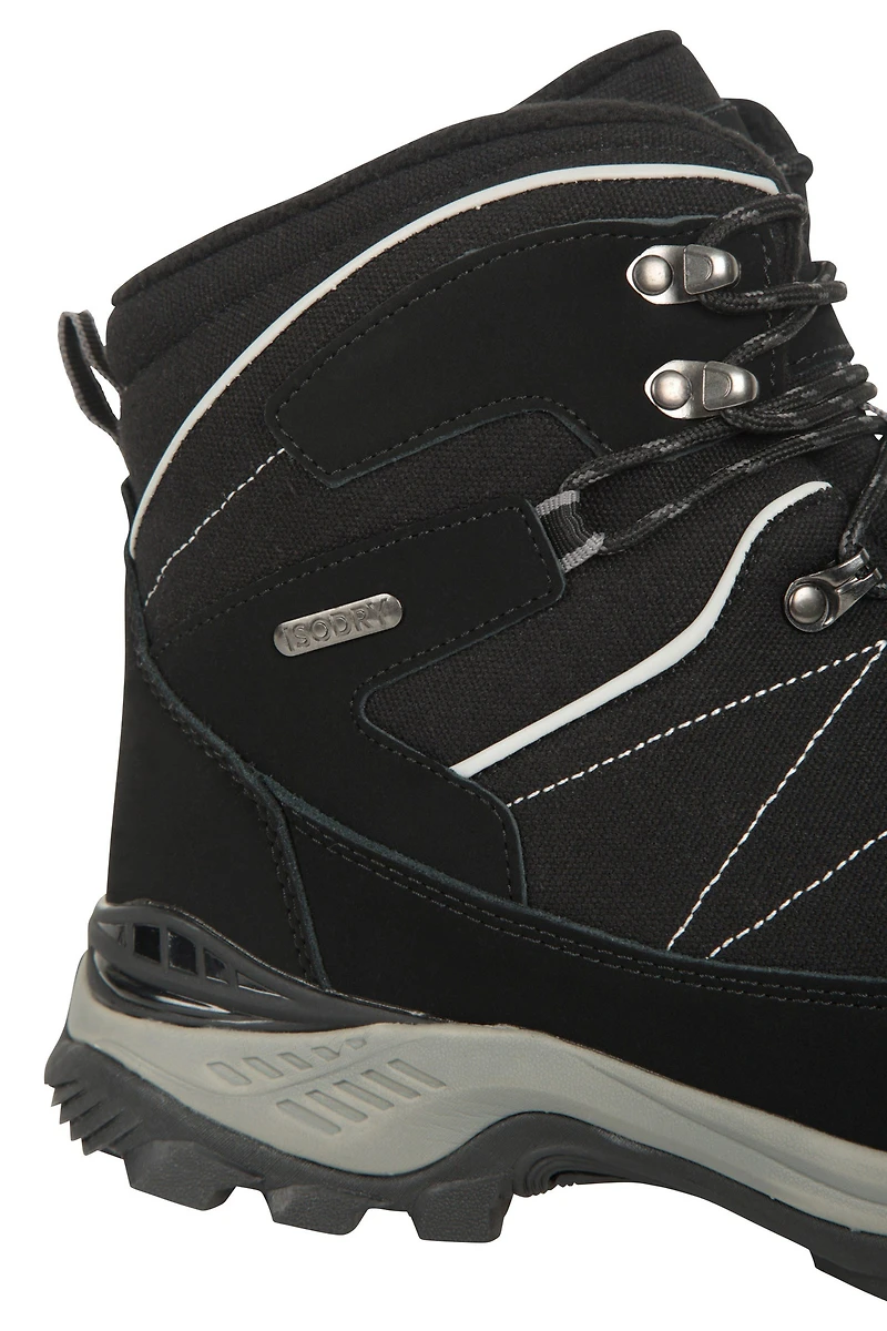 Boulder Mens Winter Trekker Waterproof Thermal Boots