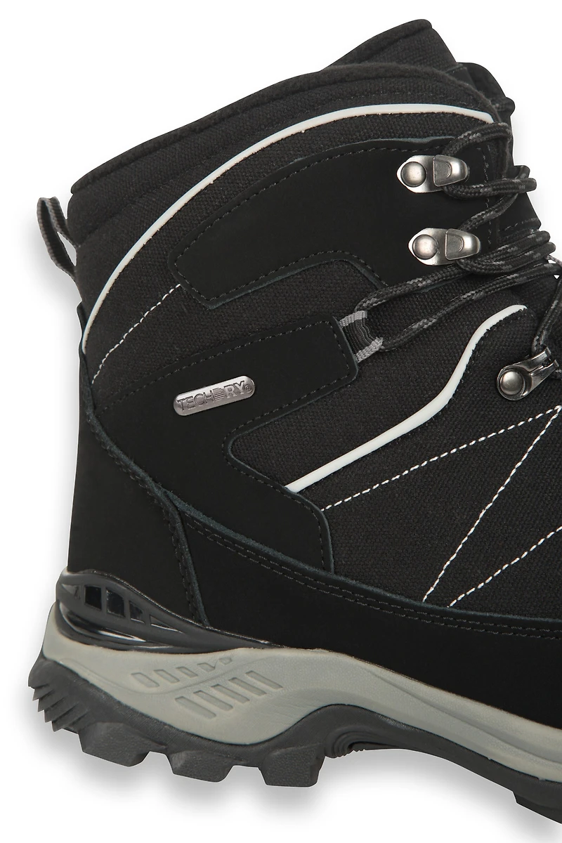 Boulder Mens Winter Trekker Waterproof Thermal Boots