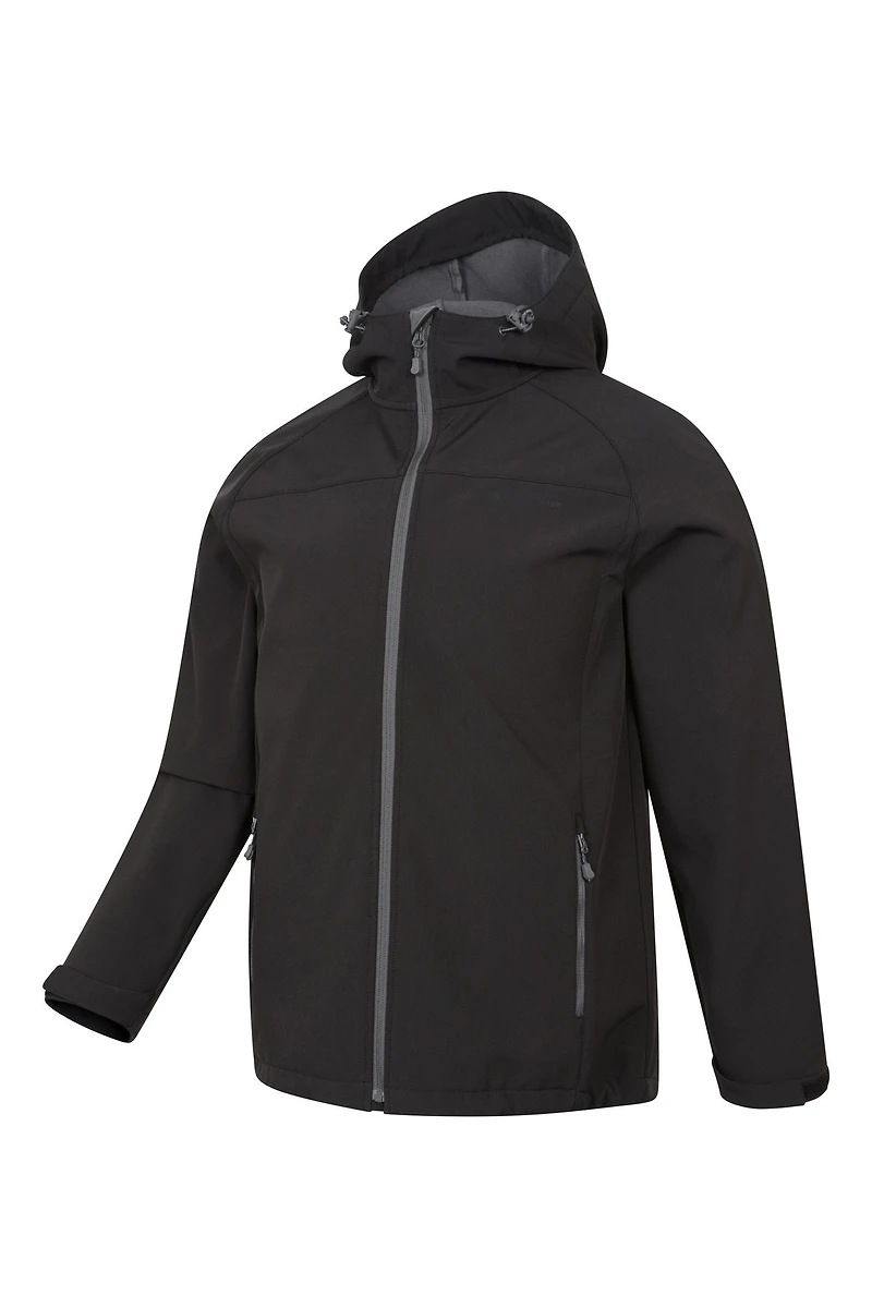 Exodus Mens Water-Resistant Softshell Jacket