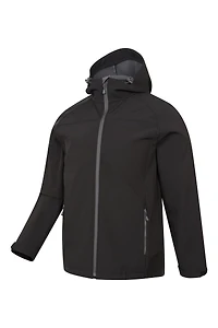 Exodus Mens Water-Resistant Softshell Jacket