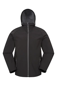 Exodus Mens Water-Resistant Softshell Jacket