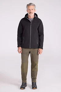 Exodus Mens Water-Resistant Softshell Jacket