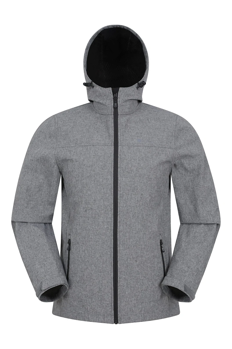 Reykjavik Textured Mens Windproof Softshell