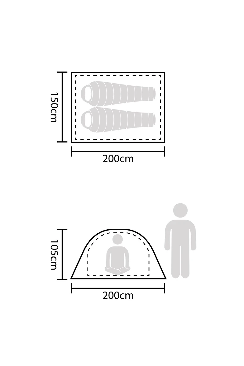 Festival Fun 2 Man Tent
