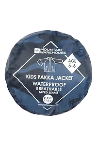 Printed Kids Waterproof Pakka Jacket