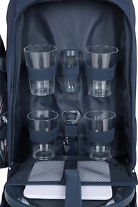 4 Person Picnic Set - Patterned