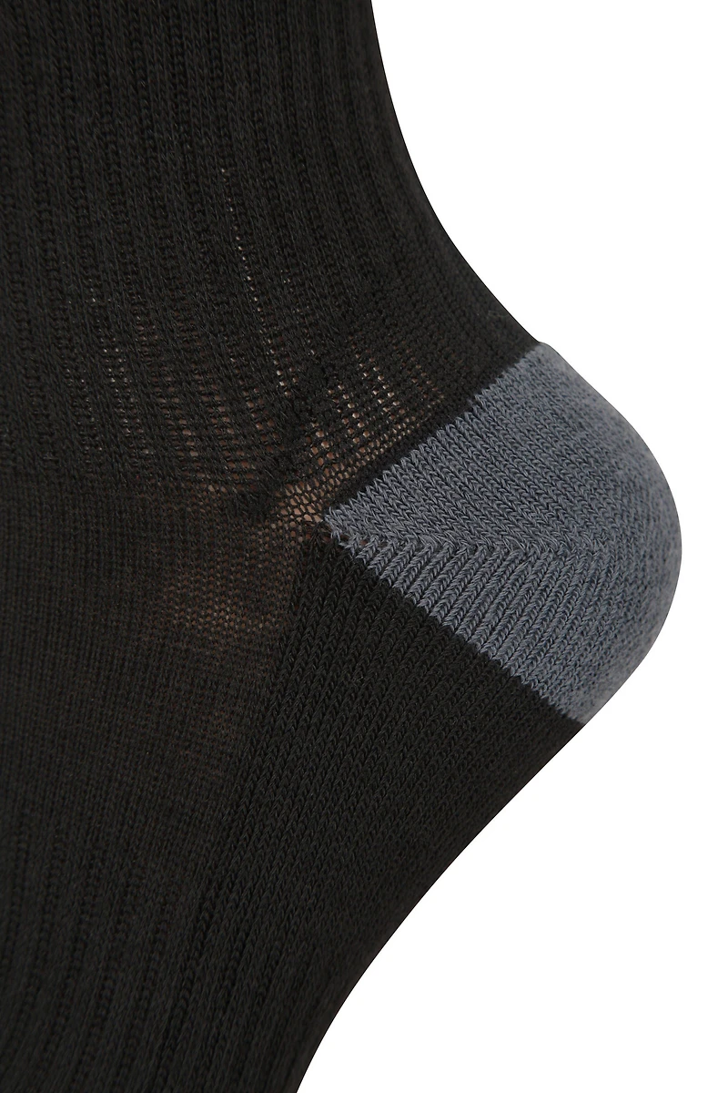 Kids Cushioned Mid-Calf Hiker Socks 2-Pack