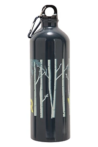 35 oz. Printed Metallic Bottle With Karabiner