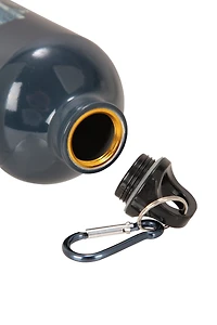 35 oz. Printed Metallic Bottle With Karabiner