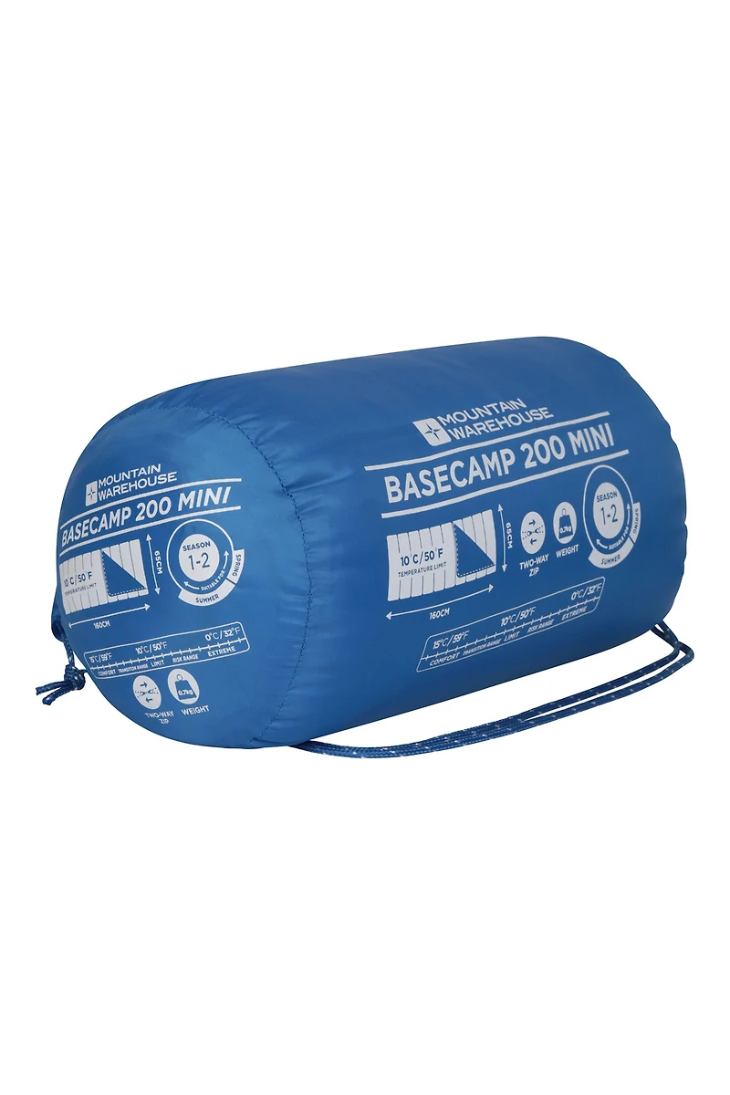 Basecamp 200 15°C Mini Sleeping Bag
