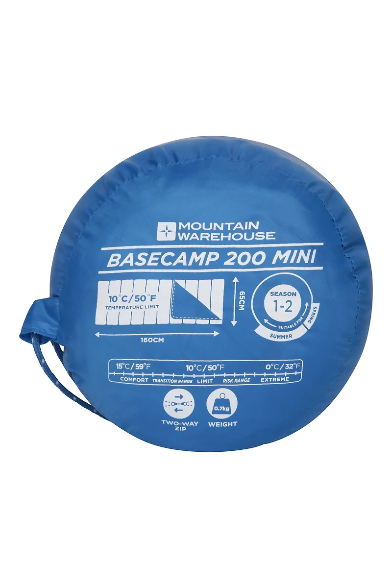 Basecamp 200 15°C Mini Sleeping Bag