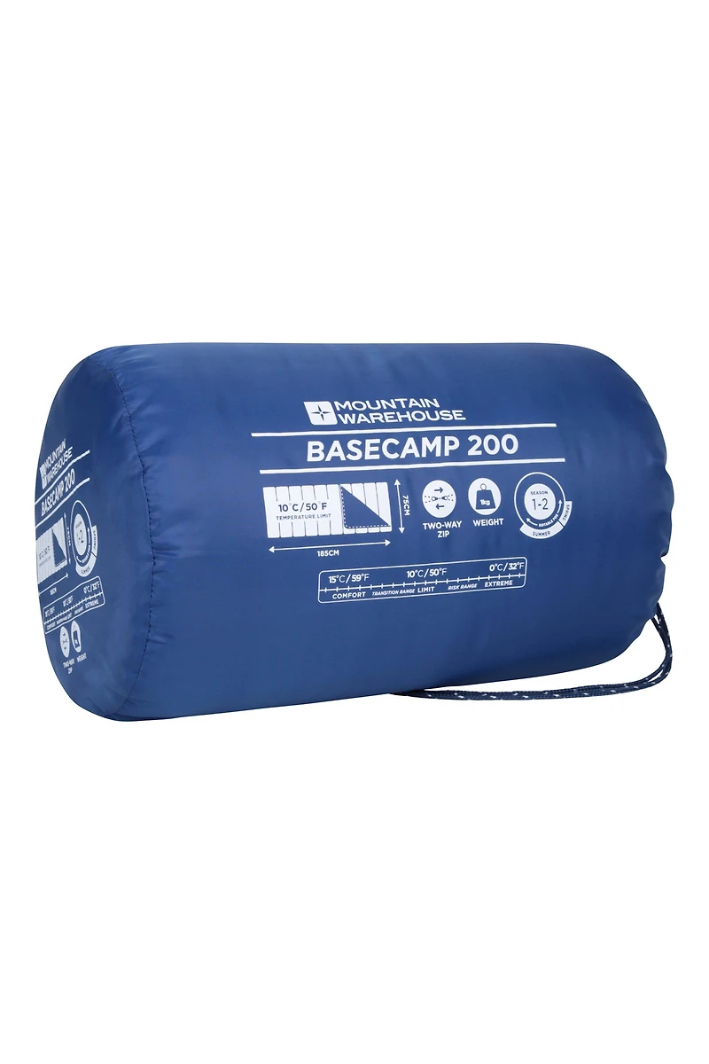 Basecamp 200 15°C Sleeping Bag