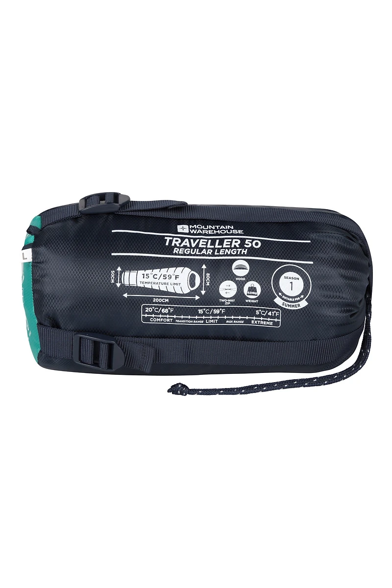 Traveller 50 20°C Lightweight Summer Sleeping Bag
