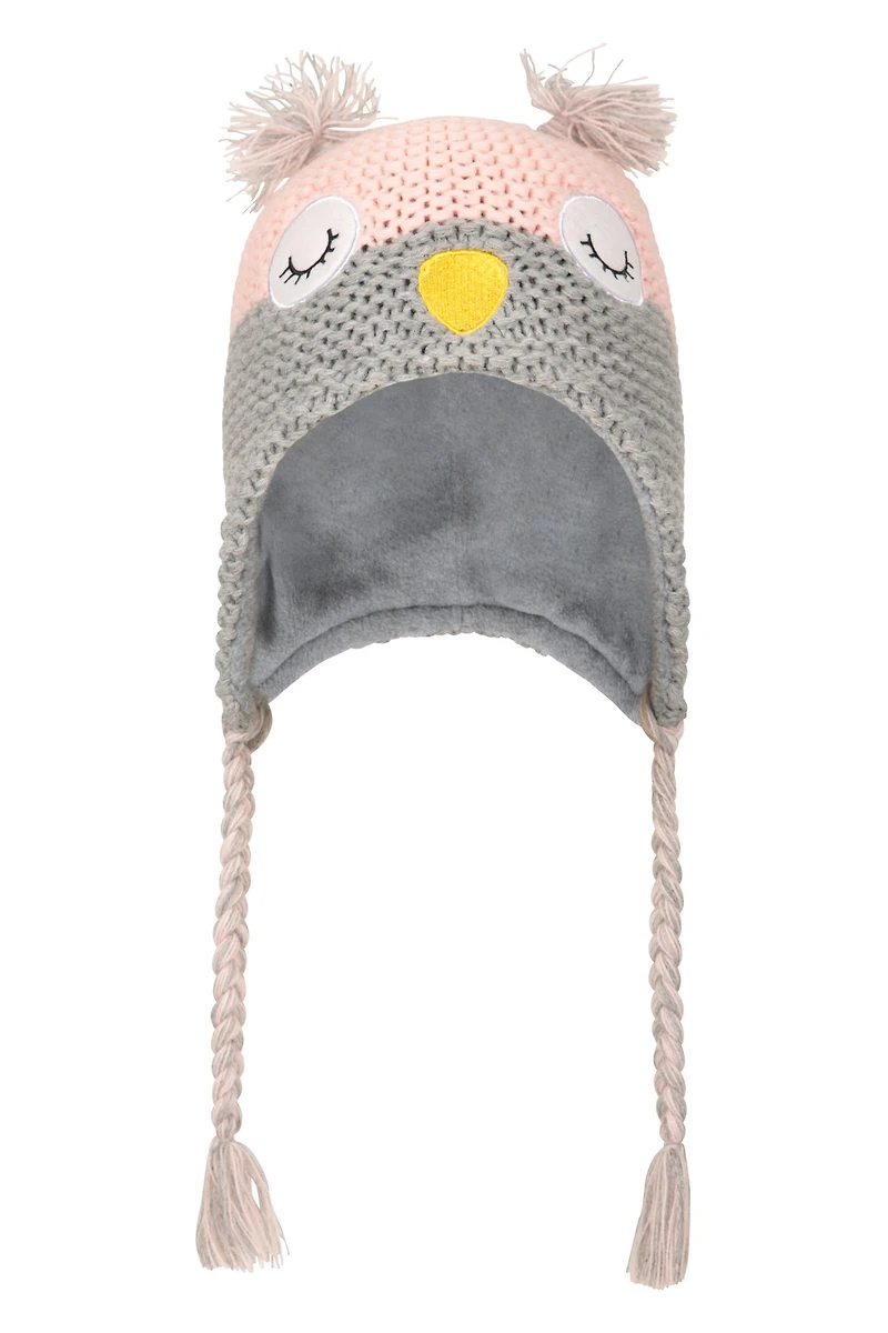 Owl Knitted Kids Hat
