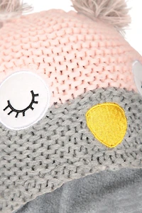 Owl Knitted Kids Hat