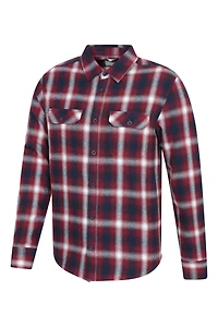 Trace Mens Flannel Long Sleeve Shirt