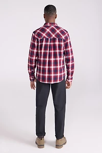 Trace Mens Flannel Long Sleeve Shirt