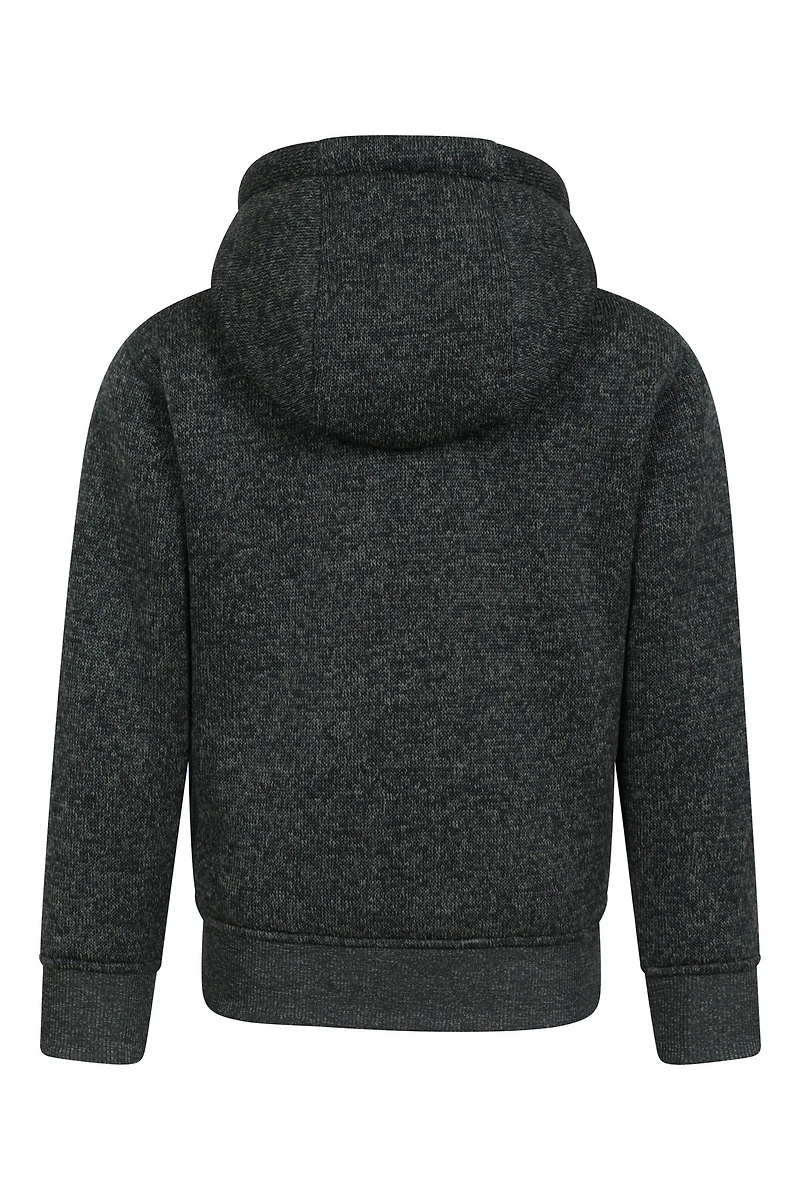 Nevis Fur Lined Kids Hoodie