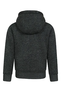 Nevis Fur Lined Kids Hoodie