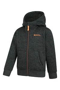 Nevis Fur Lined Kids Hoodie