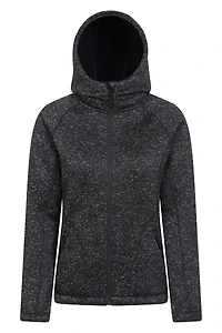 Nevis Womens Fur Lined Hoodie