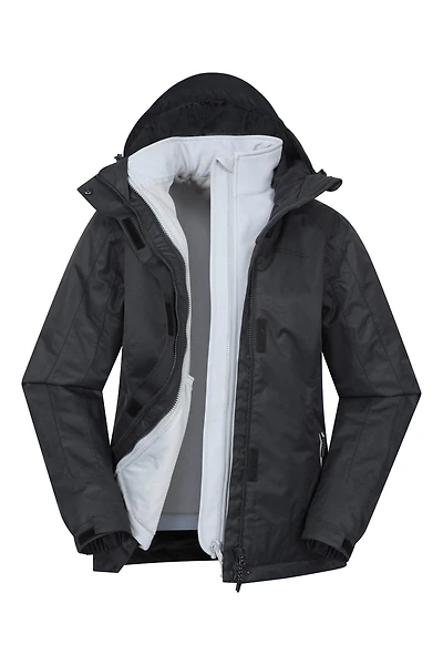 Bracken Melange Womens 3 1 Jacket