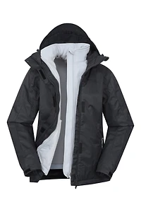 Bracken Melange Womens 3 1 Jacket