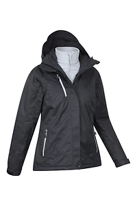 Bracken Melange Womens 3 1 Jacket