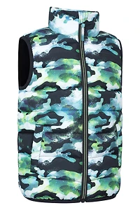 Rocko Kids Printed Insulated Vest