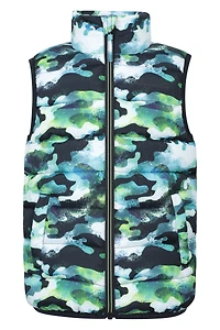 Rocko Kids Printed Insulated Vest