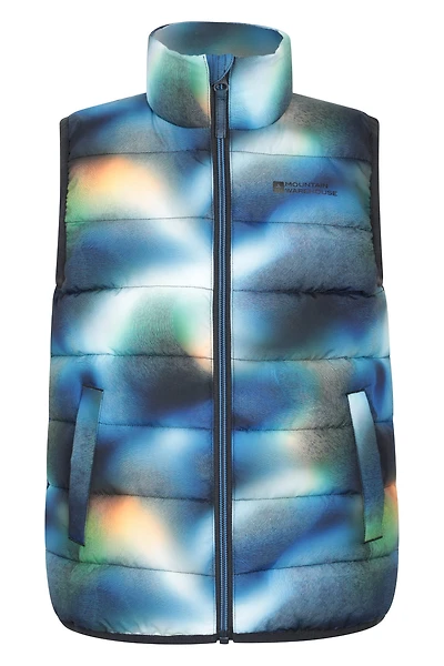 Rocko Kids Printed Insulated Vest