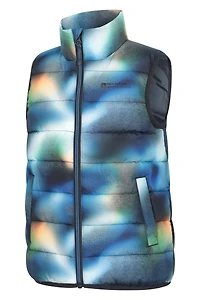 Rocko Kids Printed Insulated Vest