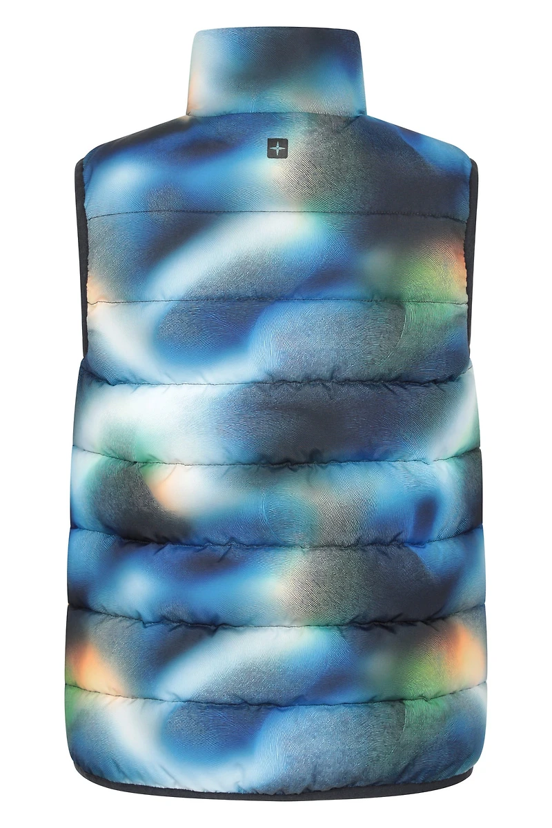 Rocko Kids Printed Insulated Vest