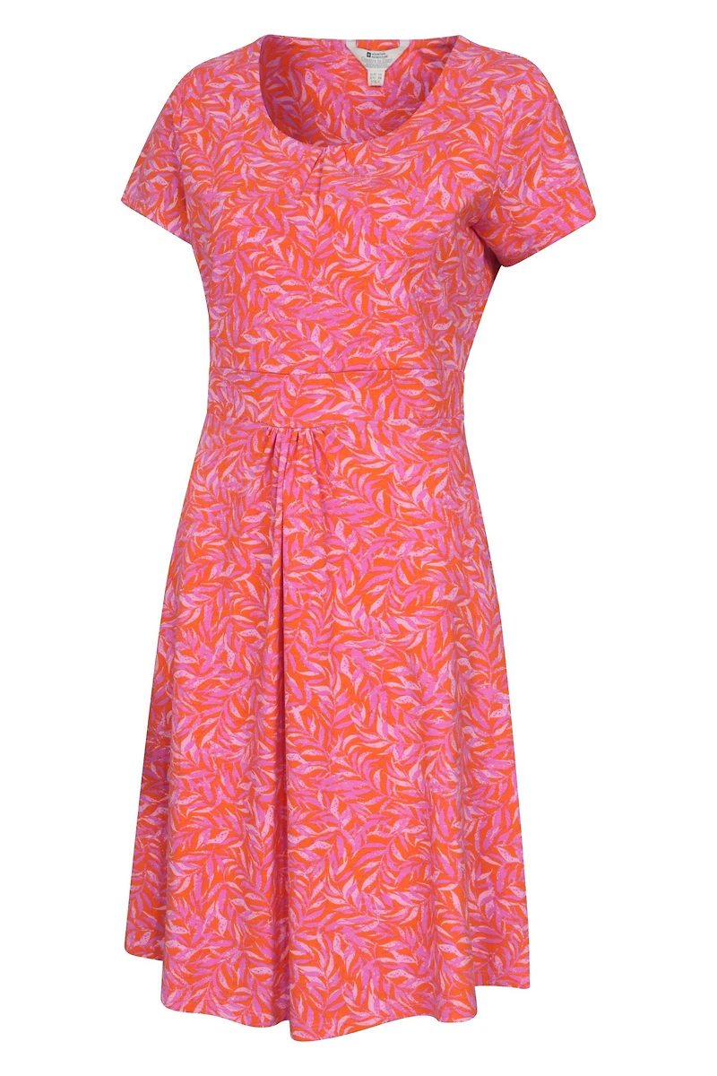Orchid Patterned Womens UV Dress