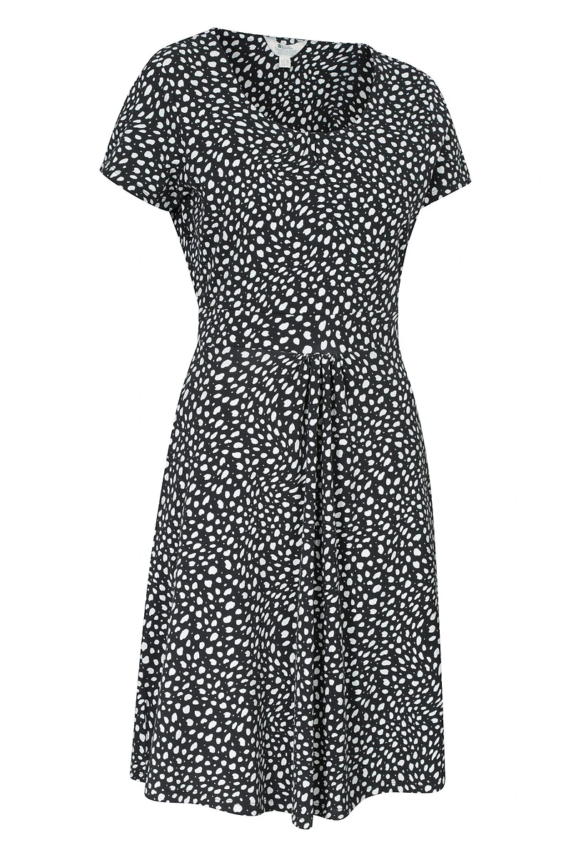 Orchid Patterned Womens UV Dress