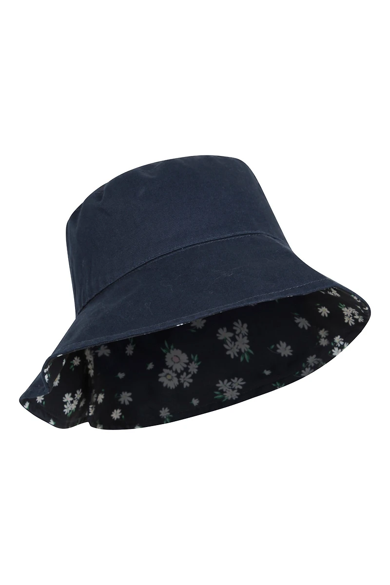Reversible Womens Printed Bucket Hat