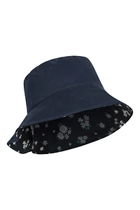 Reversible Womens Printed Bucket Hat