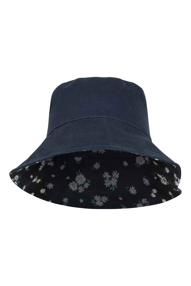 Reversible Womens Printed Bucket Hat