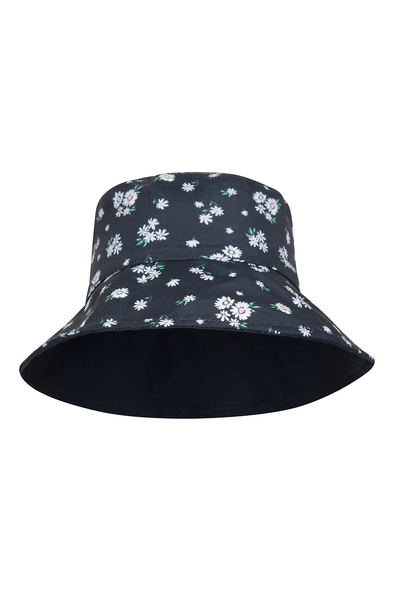 Reversible Womens Printed Bucket Hat