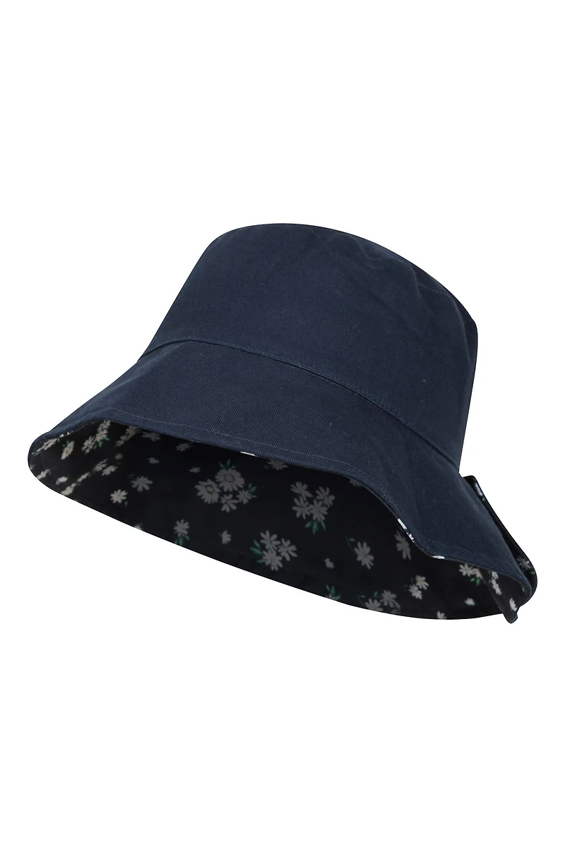 Reversible Womens Printed Bucket Hat