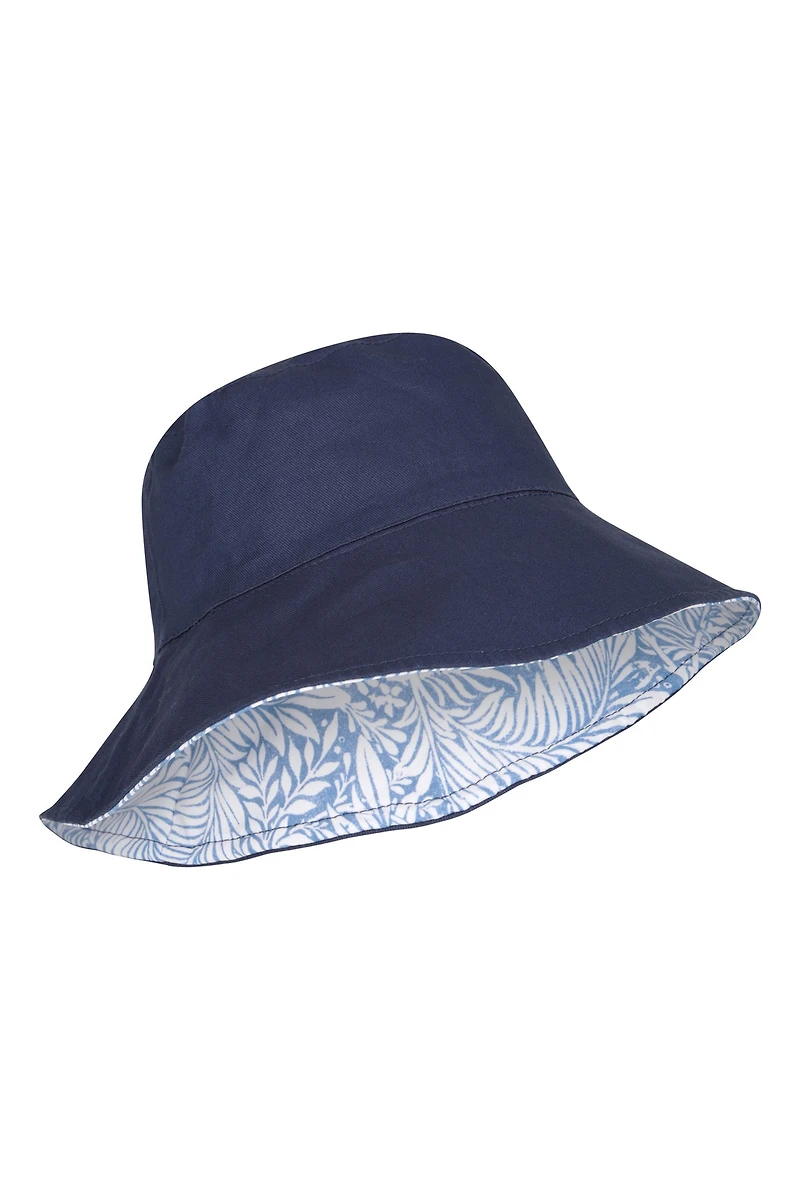 Reversible Womens Printed Bucket Hat