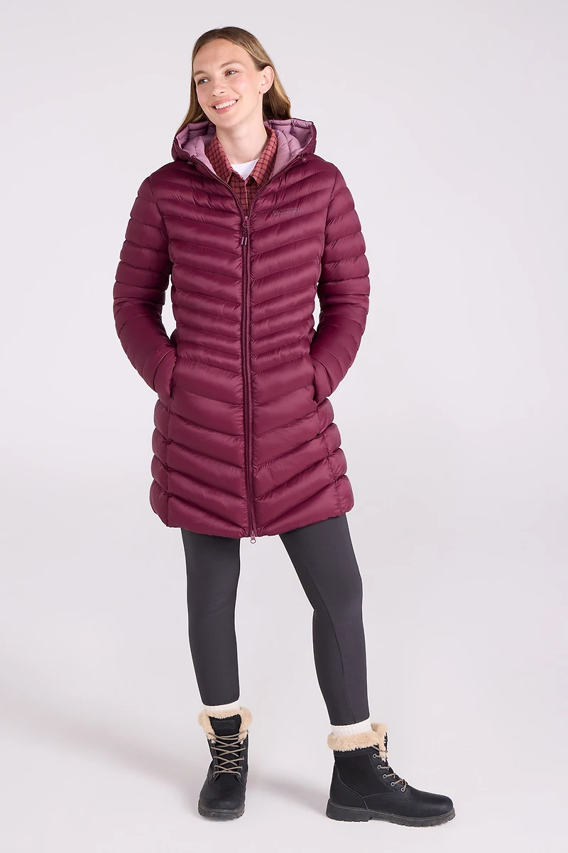 Florence Womens Long Insulated Jacket